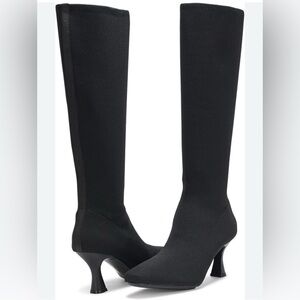 Black Knee-High Boots